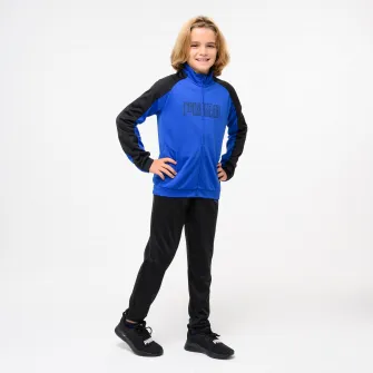 Decathlon Trening din poliester sport albastru si negru Baieti, 13-14 Ani