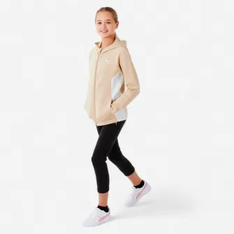 Decathlon Trening Ed.fizica PUMA Bej-Negru Fete 7/8, 5-6 Ani