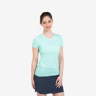 Decathlon Tricou Drumetie la Munte MH100 Turcoaz Dama, M