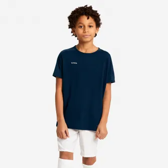 Decathlon Tricou Fotbal VIRALTO CLUB Bleumarin Copii, 5-6 Ani