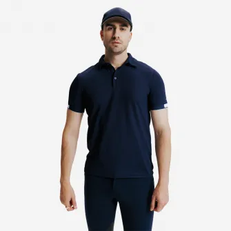Decathlon Tricou Polo Echitatie Albastru Barbati, 2XL