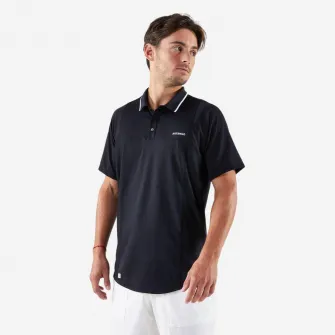 Decathlon Tricou Polo Tenis DRY Negru Barbati, L