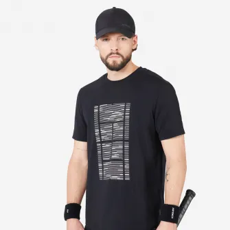 Decathlon Tricou Tenis TTS SOFT Negru Barbati, L