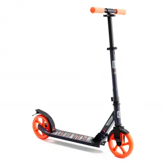 Decathlon Trotineta cu cric MID 7 Bleumarin-Portocaliu Copii, Marime unica