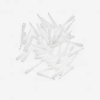 Decathlon Varfuri sageti plastic Soft tip alb X50, Marime unica