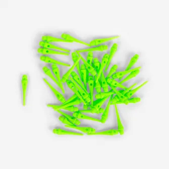 Decathlon Varfuri sageti plastic Soft tip Verde X50, Marime unica