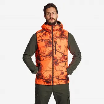 Decathlon Vesta Umplutura din vatelina Camuflaj Treemetic Fluorescent Barbati, M