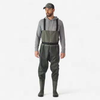 Decathlon Waders Pescuit PVC 100, 40/41-M