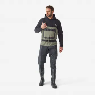 Decathlon Waders PVC si respiranti de pescuit 500, 44/45-XL