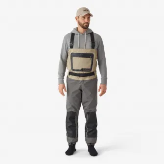 Decathlon Waders respiranti WDS 500 BR-S pescuit si botosi din neopren, 42/43-L