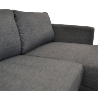 Canapea de colt Deco Era Dark Grey Right