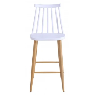 Scaun de bar Deco Jack Bar White