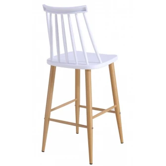 Scaun de bar Deco Jack Bar White