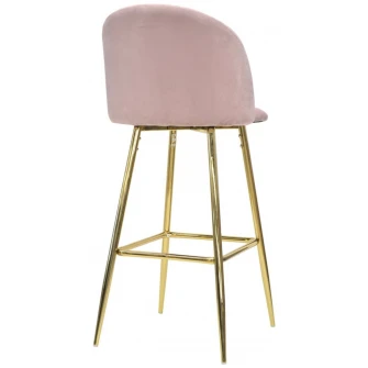 Scaun de bar Deco Maya Pink
