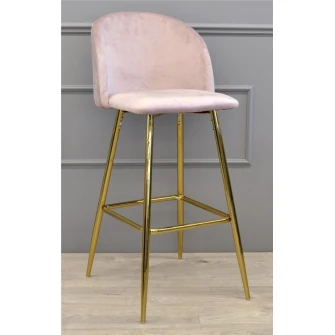 Scaun de bar Deco Maya Pink
