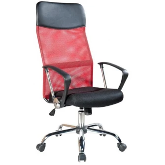 Scaun de birou Deco F-63 Black/Red