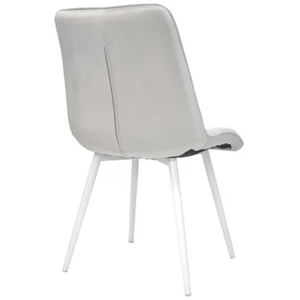 Scaun Deco Capella Grey/White Legs