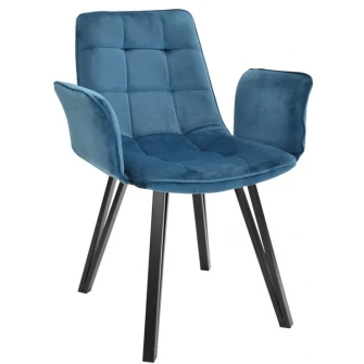 Scaun Deco DC-18 Blue/Black