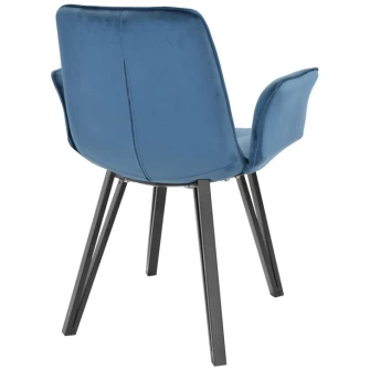 Scaun Deco DC-18 Blue/Black