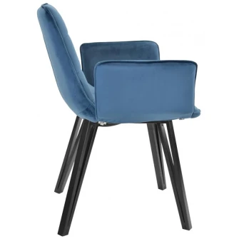 Scaun Deco DC-18 Blue/Black