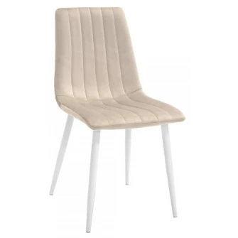 Scaun Deco DC-90P Capucino/White