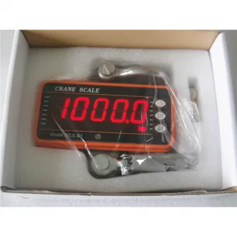 Cantar electronic de mana, Chigoods, 1000 kg, negru