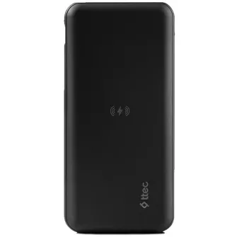 Acumulator extern Ttec Slim Pro W 10.000mAh Black