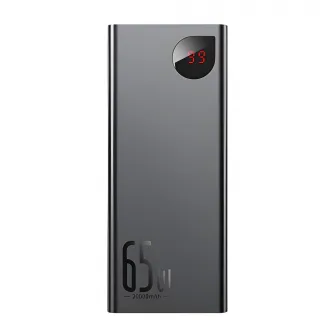 Baseus Power Bank Adaman 20000mAh QC 65W, Black