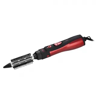 BROCK Hot Air Brush set with 6 tips HS 9006 RD, 1000W, Red