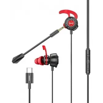 Casti Remax RM-755 Black/Red
