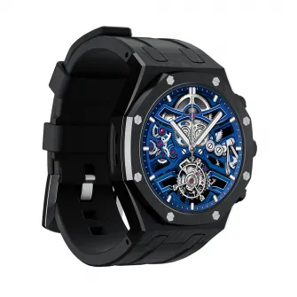 Charome Smart Watch HD Call T12 Amoled, Black