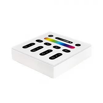 Gledopto 2.4G RGBW 4 zone RGB+CCT wall mounted touch panel remote (GL-W-003Z), compatiable with Pro version lights and controllers