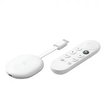 Google Chromecast 4K With Google TV White