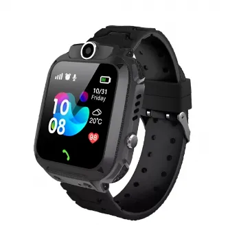 Helmet Smart Kids Watch 2G-TD27, Black