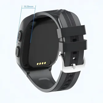 Helmet Smart Kids Watch 4G-LT31, Black