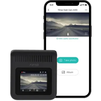 Inregistrator video auto 70mai A400 Dash Cam Gray