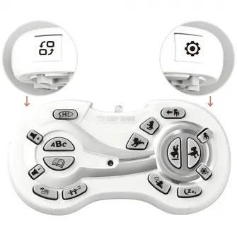 JJR/C RC Intelligent Robot Dog R19, White