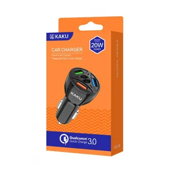 Ksiga Car Charger QC3 20W KSC-486 Nuoda, Black