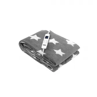 NOVEEN Electric Heated Blanket EB651 Grey Star 180x130 cm