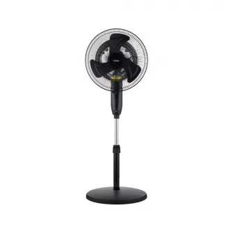 NOVEEN Standing Fan F740 2in1 with heating function Smart Tuya 16''/40cm, Black