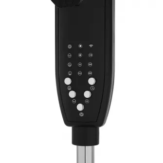 NOVEEN Standing Fan F740 2in1 with heating function Smart Tuya 16''/40cm, Black