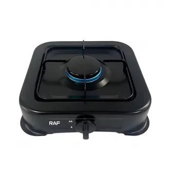 Raf Home Gas Stove R.8032B, Black