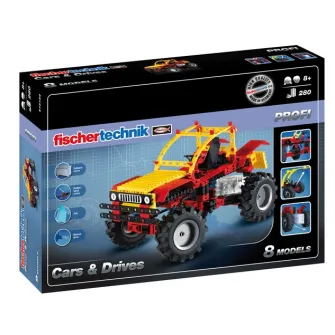 Set de constructie FischerTechnik Profi Cars & Drivers