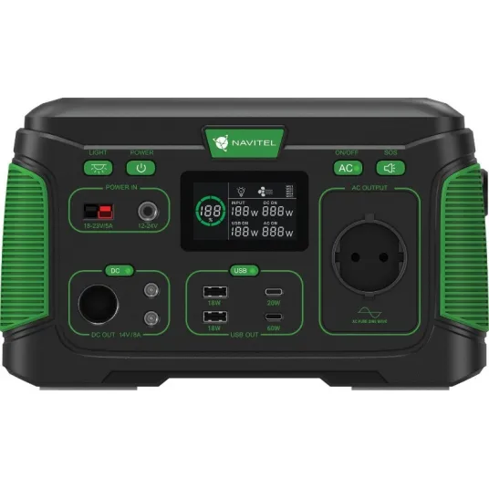 Statie de incarcare portabila Navitel NS500 120000mAh