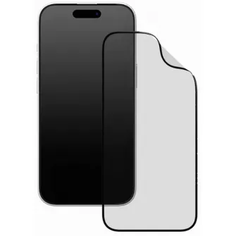 Sticla de protectie pentru smartphone RhinoShield 3D Impact Screen Protector for iPhone 15 Pro Alignment Frame Clear