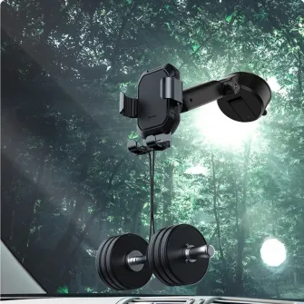 Suport auto Baseus Tank Gravity with Suction Base Black (SUYL-TK01)