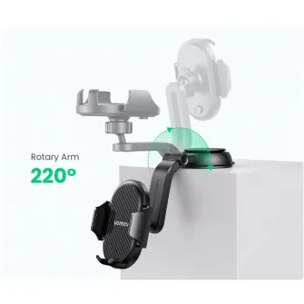 Suport auto Ugreen Waterfall-Shaped Suction Cup Phone Mount Black (20473)