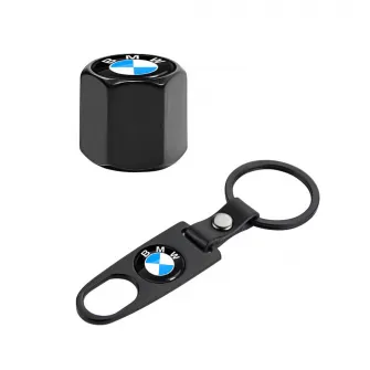 Tyre Valve Caps with a Keychain B