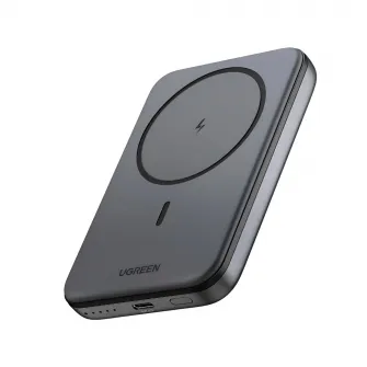 UGREEN Power Bank Mini Magnetic Wireless Qi 10000mAh, 20W, Space Grey