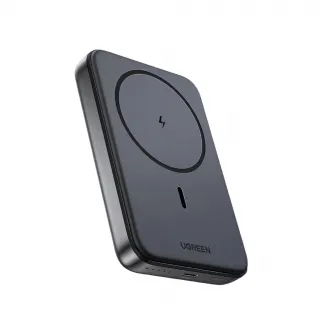 UGREEN Power Bank Mini Magnetic Wireless Qi 10000mAh, 20W, Space Grey
